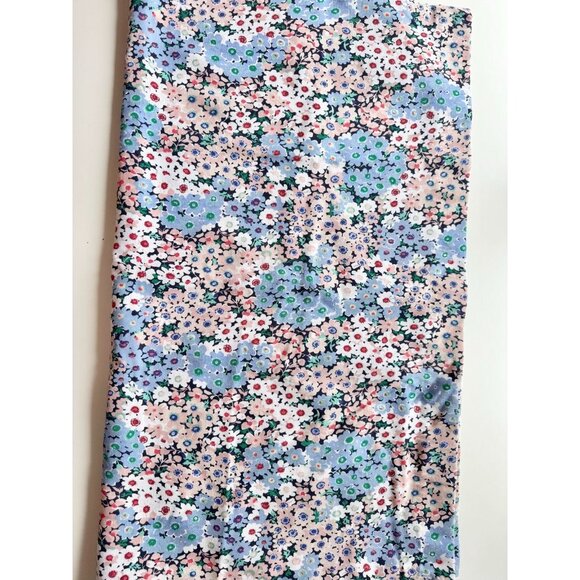 KATE SPADE Daisy Garden Floral Print Cotton Poly Twill Shower Curtain - Picture 2 of 11